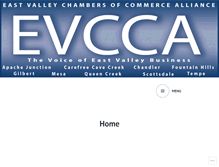 Tablet Screenshot of evcca.org